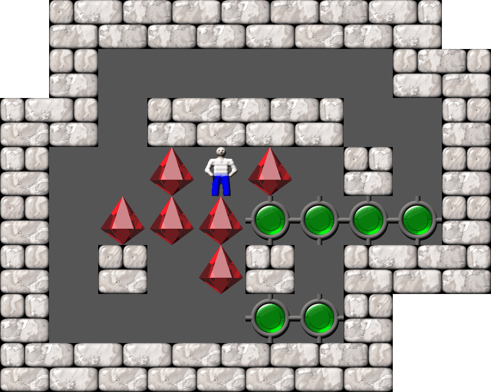 Sokoban Yasgood 2 level 208